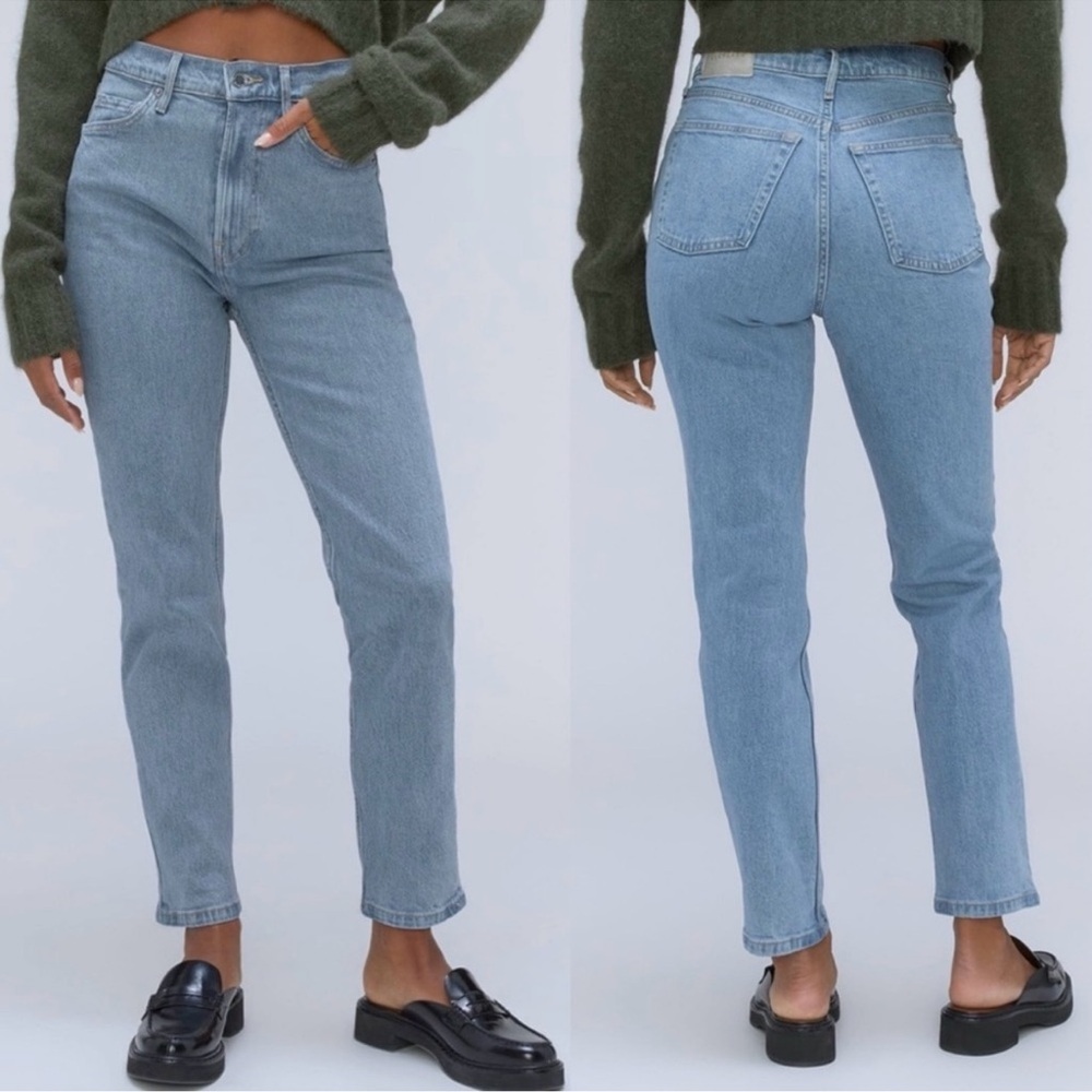Everlane The Cheeky Jean Women's High-Rise Straight Leg Jeans Size 27 Crop
